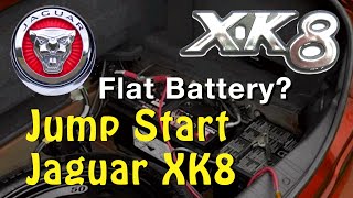 How to Jumpstart a Jaguar XK8  Common car problems [upl. by Devon]