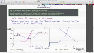 Microeconomics  125 Short Run Profits and Losses [upl. by Yntruoc427]