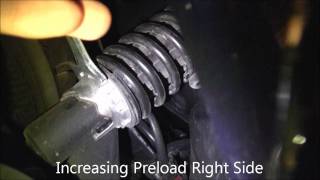 Vespa GTS Shock Adjustmentwmv [upl. by Ihcalam317]