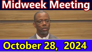 JW Midweek Meeting  October 28 November 3 2024 [upl. by Huntlee655]