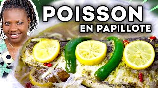 PAPILLOTE DE POISSON 🐟Citron Combava Piments Thym Huile dOlive [upl. by Innig296]