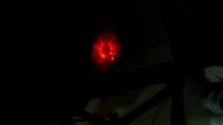 TOS Star Trek Bussard n Warp aperture from a 9 red LED ring [upl. by Hutchings]