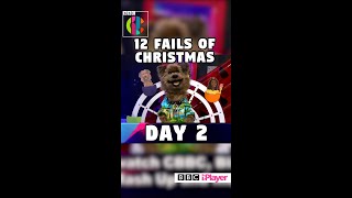 CBBC Bloopers  Day 2 😂  12 Fails of Christmas 🎄  SHORTS [upl. by Neetsuj]