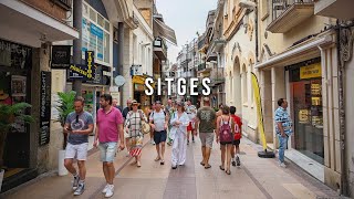 Explore Sitges 🇪🇸 Spain  Stunning Beaches amp Vibrant Culture  4K Walking Tour [upl. by Franzen]