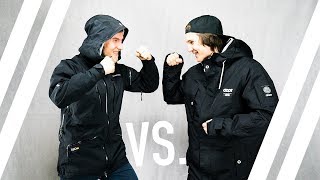 500€ Peak Performance SkiJacke VS 200€ DOPE Jacket  Hochwertig vs Günstig  Teil 1 [upl. by Ahsieki]