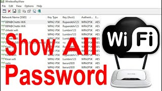 Show All WiFi Password With in Minutes [upl. by Rosabel]