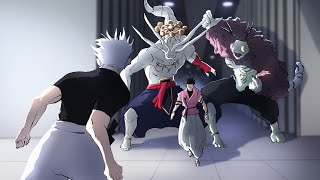 Gojo goes Berserk Mode on Sukuna Mahoraga amp Agito  Gojo vs Sukuna  Jujutsu Kaisen Fan Animation [upl. by Sej852]