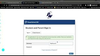 PowerSchool Parent Portal Creation for Enrollment Forms  PW Community Schools [upl. by Ianej]