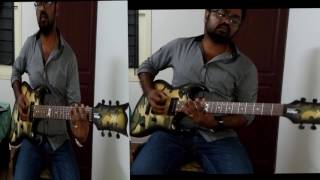 KABALI Neruppu Da Theme Almost perfect Guitar Cover [upl. by Sanyu]