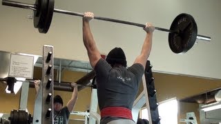 Overhead Press Day 210x3x4 [upl. by Anawot]