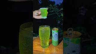 Green Fuljar Soda  One shot 🍏 recipe green fuljarsoda sprite mountaindew greenapple oneshot [upl. by Abraham384]