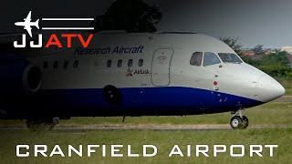 Cranfield Airport planespotting [upl. by Raul]