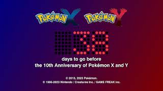 38 days to go before the 10th Anniversary of Pokémon X and Y North America [upl. by Las432]