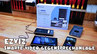 EZVIZ Video Türklingel HP7 Smart Gegensprechanlage [upl. by Ecnesse]