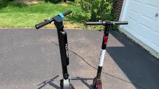 Hover1 Blackhawk vs Gotrax GXLv2 Electric Scooter Review [upl. by Fitzpatrick]