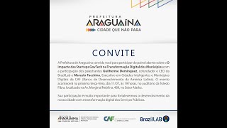 O Impacto das Startups Govtech na transformação Digital dos Municípios [upl. by Oglesby]