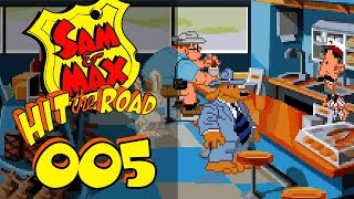 SAM amp MAX HIT THE ROAD PC 1993 005  GEH ENDLICH PINKELN [upl. by Lemert]