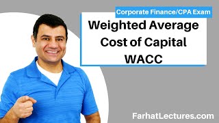 Weighted Average Cost of Capital WACC  Check description for updated recording  Chp 14 p 4 [upl. by Harbot]