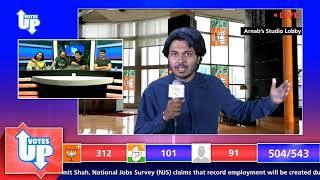 Chavish  Reporting Live from Arnabs Studio  VotesUp Election Special  2 [upl. by Nnaear]