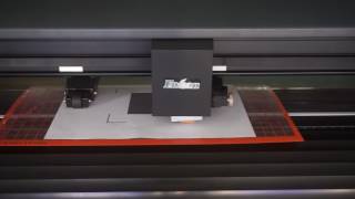 Automatic contour cut machine offset value setting [upl. by Burkle]