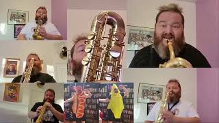 Halfway to the Hudson  Lucky Chops Sax Cover [upl. by Ludlew735]