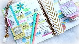 How To Organize and Decorate Your Planner [upl. by Onabru131]