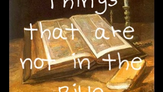 Plead the blood things that are not in the Bible [upl. by Arnaldo736]