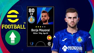 Borja Mayoral PES2021 Getafe EFootball FaceStats [upl. by Crofoot]