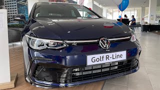 2022 Volkswagen Golf RLine MK8  Walkaround [upl. by Nyleak]