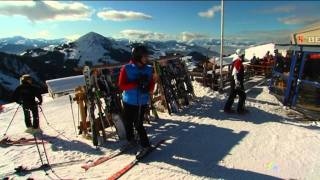 Der Bergdoktor Hans Sigl beim Skifahren [upl. by Zimmerman]