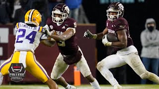 LSU Tigers vs Texas AampM Aggies  2020 College Football Highlights [upl. by Raouf]