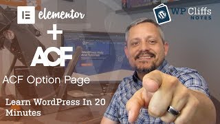 ACF Option Pages in Elementor Headers and Footers l 2019 [upl. by Hgielram]
