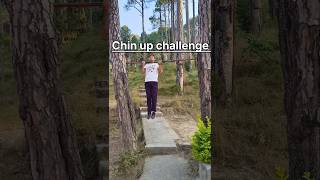 1 set of chinup challenge [upl. by Aonian686]