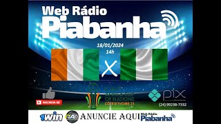 COSTA DO MARFIM X NIGÉRIA  NARRAÇÃO AO VIVO  COPA AFRICANA DE NAÇÕES  17012024 [upl. by Beore]