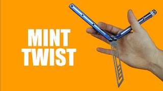 Balisong Tutorial  Mint Twist  Intermediate 59 [upl. by Nommad]