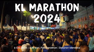 KL Marathon 2024  Full Marathon [upl. by Zadoc38]