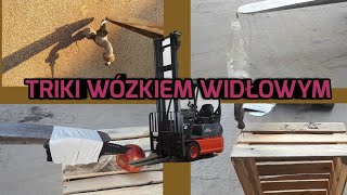 TRIKI WÓZKIEM WIDŁOWYM [upl. by Calvert]