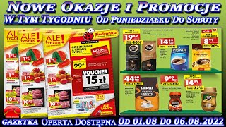 Biedronka Nowa Gazetka Promocyjna Od Poniedziałku 01082022 W Tym Tygodniu  Nowe Okazje i Promocje [upl. by Dollar413]