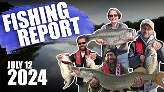 Fishing Report  July 12 2024 [upl. by Felicidad]