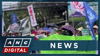 Groups hold protest outside Department of Agriculture  ANC [upl. by Jerald]