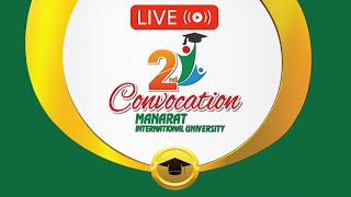 2nd Convocation  Manarat International University [upl. by Arolf]