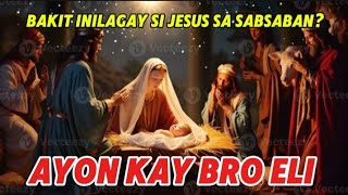 bakit nilagay sa sabsaban Ang Panginoong Jesusmay simbolismo ditoalamin [upl. by Uke]