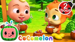 Summer Drink Song  Animal Time  CoComelon Nursery Rhymes amp Kids Songs [upl. by Zenitram]