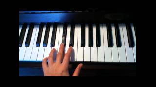 2 minute tutorial  The Four Chord Song  Piano [upl. by Lowrie]