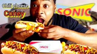 Famous Chili Cheese Dog MUKBANGquot mukbang eatingshow [upl. by Symer74]