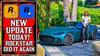 Rockstar Does It Again The NEW GTA Online UPDATE Today New GTA5 Update [upl. by Tnelc681]