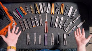 My ENTIRE Balisong Collection in 2022 🔥 [upl. by Efal]