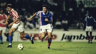 Zinedine Zidane  International debut for France [upl. by Arihsak]