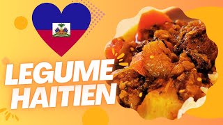 Recette légume haïtien  Aubergine chou chayotte 🇭🇹 [upl. by Elttil]