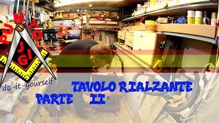 FAI DA TE COME COSTRUIRE UN TAVOLO RIALZANTE SALVA SPAZIO 2 [upl. by Jermayne22]